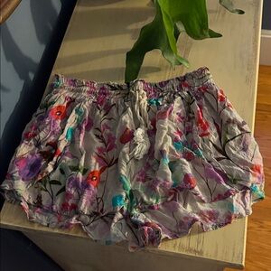 Vitamin A Multicolor Floral Shorts